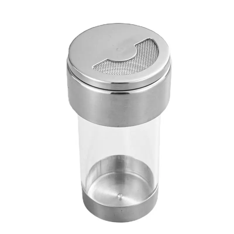 

Salt Dispenser Sugar Bottle Spices Pepper Shaker Can Jar With Rotatable Lid Household Tools Seasoning Container Kitchen Gadgets