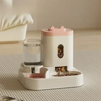Automatic Cat Feeder with Water Fountain - الصورة 5