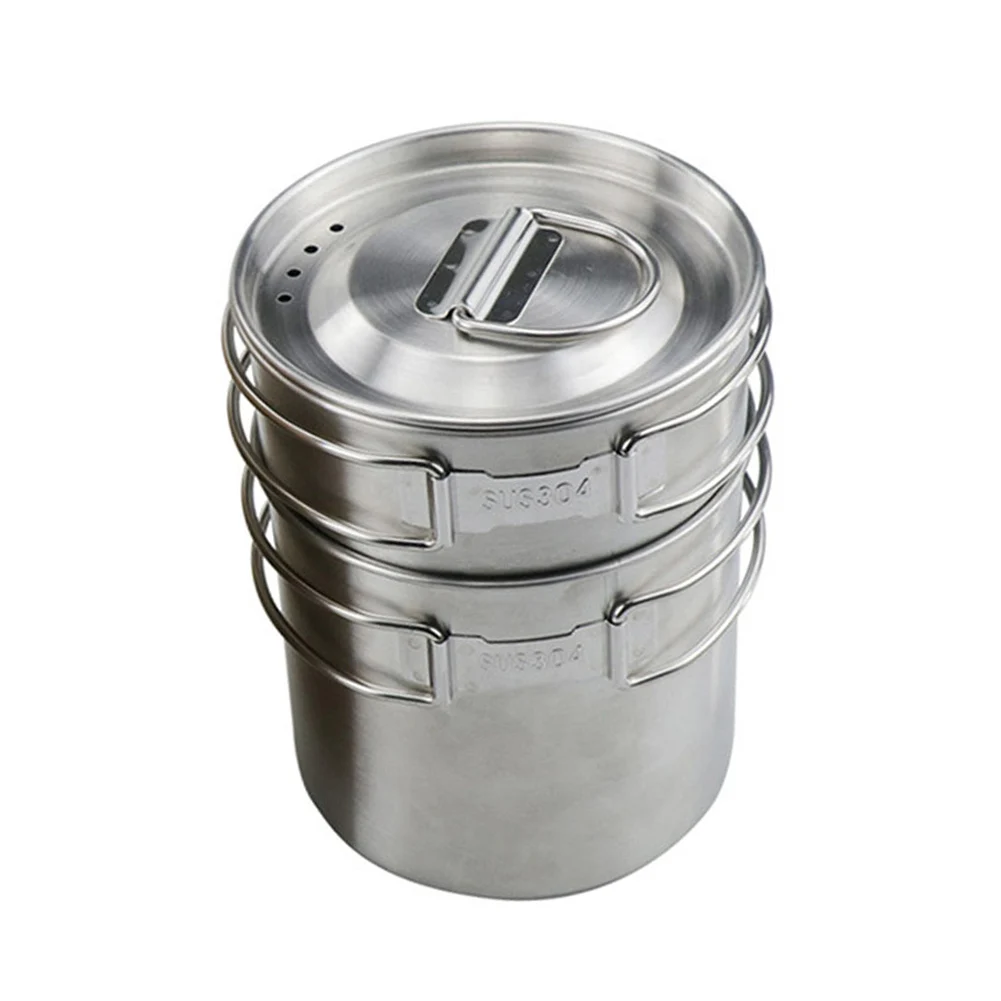 

Оборудование для кемпинга, чашка для воды, складная ручка, многофункциональный инструмент, портативная сменная сумка для хранения из нержавеющей стали