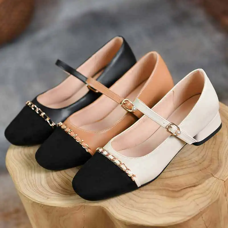 

Кроссовки женские с квадратным носком, на низком каблуке, разные цвета