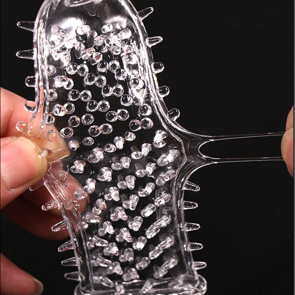 Extender Ribbed Penis Sleeves Lasting Textured Dotted G-spot Clitrios Delay Cock ring Masturbat Vibrator Sheath Enlarger Sex Toy