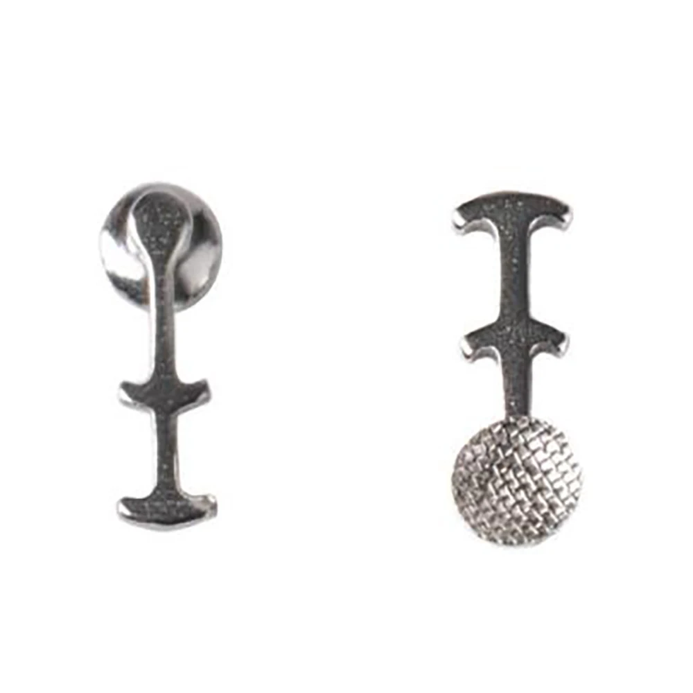 Lot De 10 Boutons Linguaux Orthodontiques ETERFANT Avec Crochet De Traction - Inox