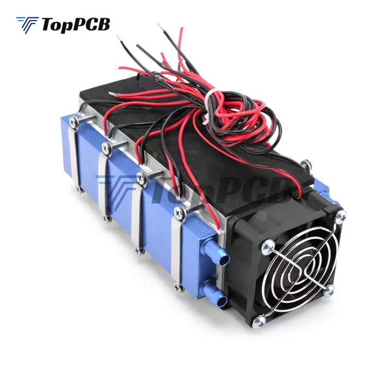 Raffreddatore Termoelettrico a Semiconduttore 12V 576W con 8 Chip, Radiatore di Raffreddamento Elettronico Peltier, Condizionatore d'Aria, Refrigeratore - immagine 3