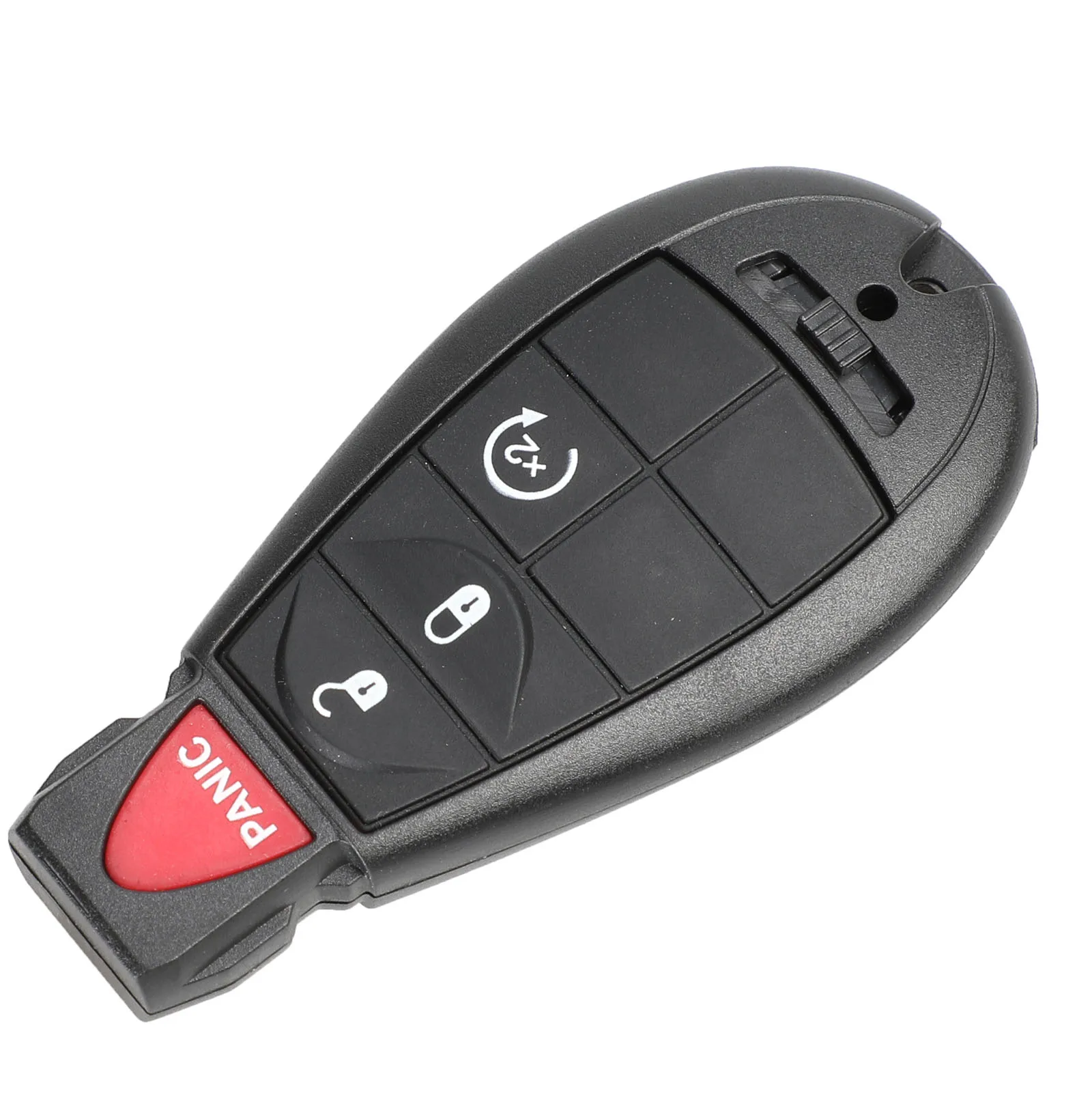 Silicone Key Fob Cover For Dodge – 5 Button Remote Case For Challenger, Charger, Dart, Durango, Journey (Blue Design) - View #6