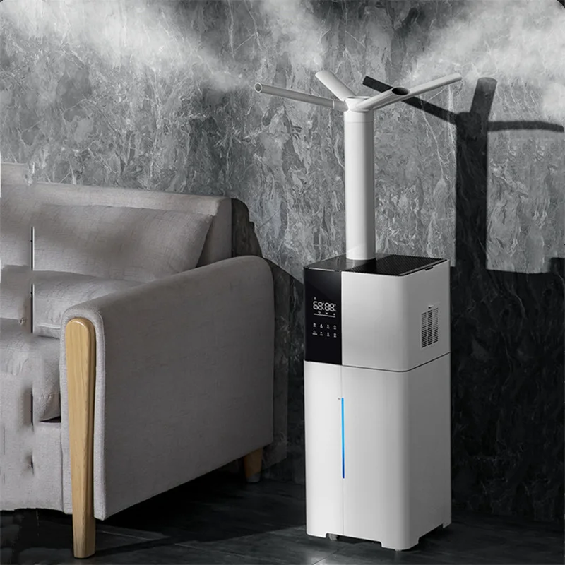 Water-adding Air Humidifier, Household Heavy Fog, Large-Capacity Supermarket, Vegetable Fresh-keeping Sprayer, Large Industrial