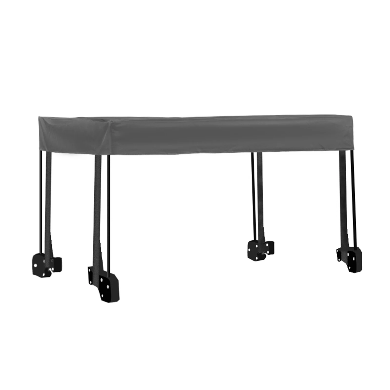 Wagon Shade Stroller Canopy Attachment For Folding Trolley Cart Sun Shade Cover Water-resistant 480g Practical
