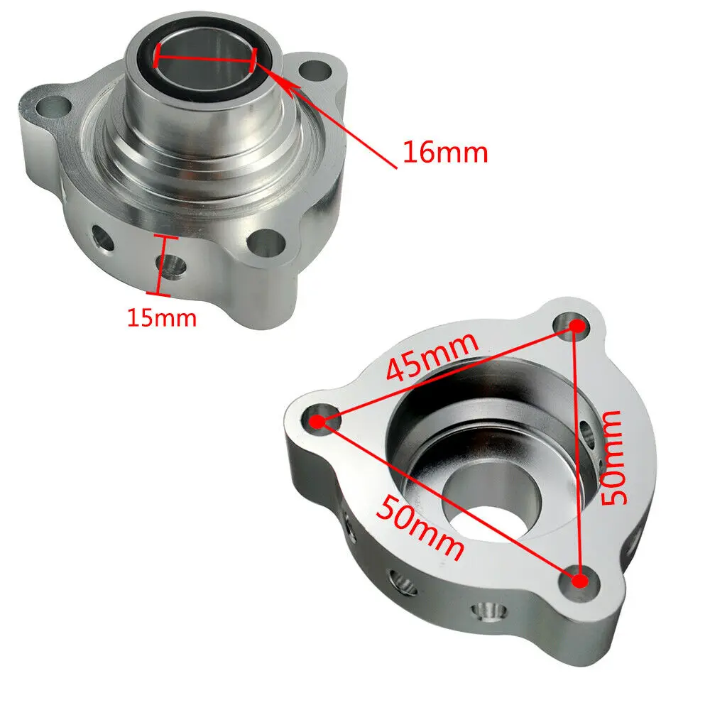 Bolt-On Top Mount Turbo BOV Blow Off Valve Dump Adaptor For 06-14 Peugeot 207 For 10-15 Citroen DS3 09-15 Citroen C5 LZ5749 blow off valve adaptor