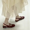 New Autumn Low Heels Bowknot Shallow Cut Ballet Single Shoes Women's Mary Jane Shoes Ladies Zapatos De Mujer 2