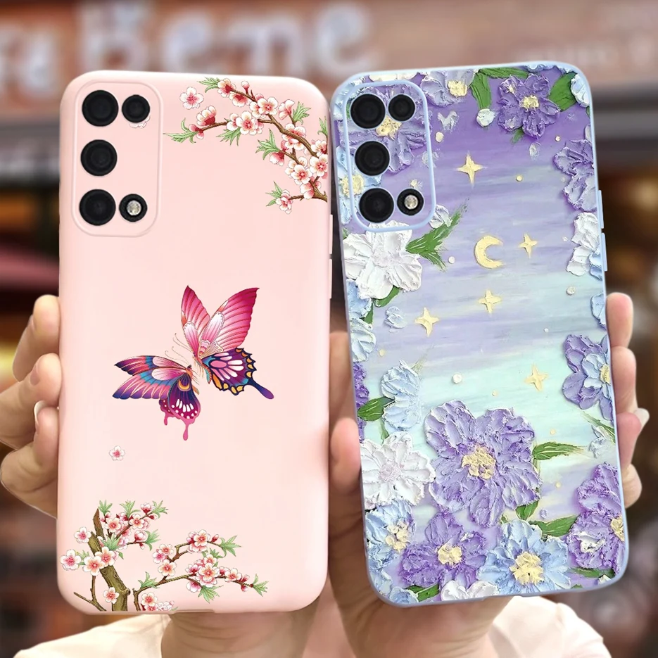 Cute Cartoon Painted Soft Silicone Phone Case - Durable Protective Cover