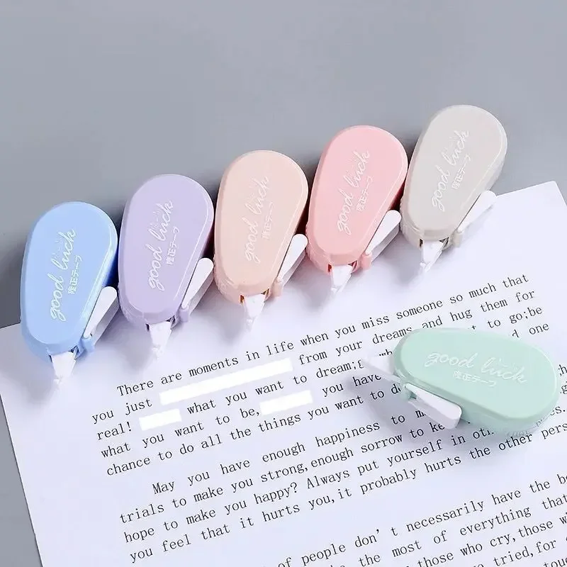 1 Set/6 Piece Cute Kawaii Macaron Correction Tape Altered Tools School Office Corrector Stationery Kids Sweet Novelty Supplies correction tape correction supplies