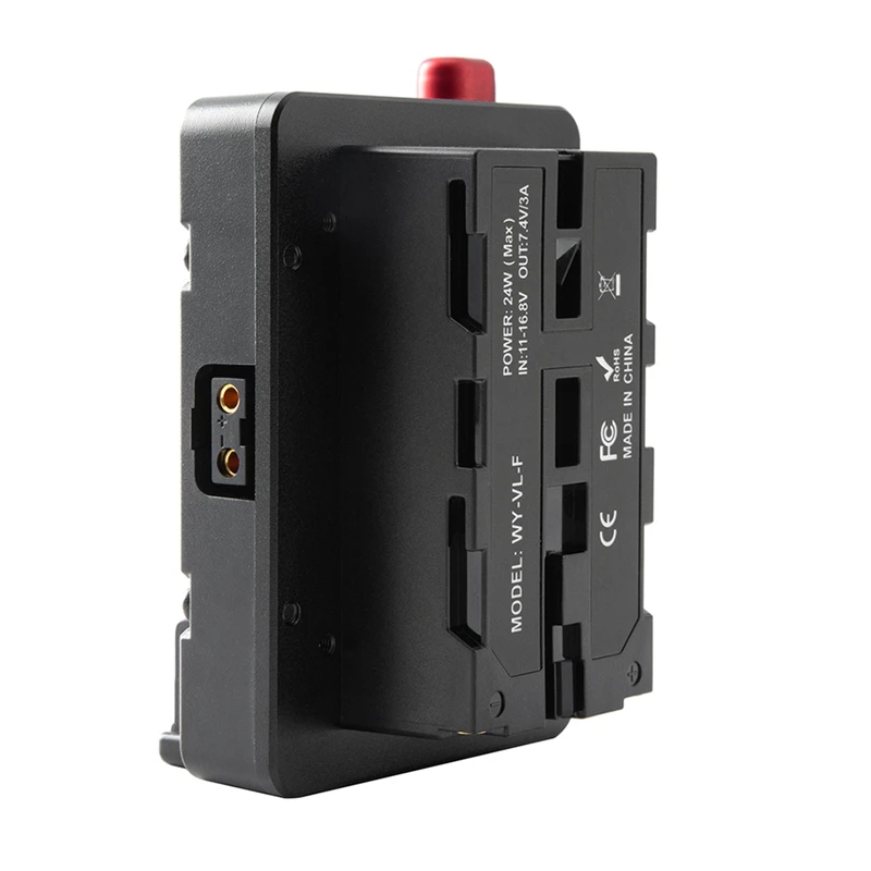 Power-Adapter-Mount-Plate-For-Mini-Nano-V-V-Mount-Battery-To-NP-F-NP ...