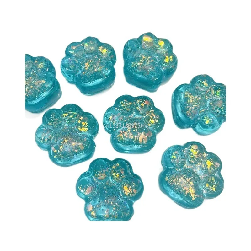 New Soft Sticky Stress Relief Relax Toy Squeeze Toy Cat Paw Foot Antistress Decompressing and Pinching Cat Paw Antistress Toy 5