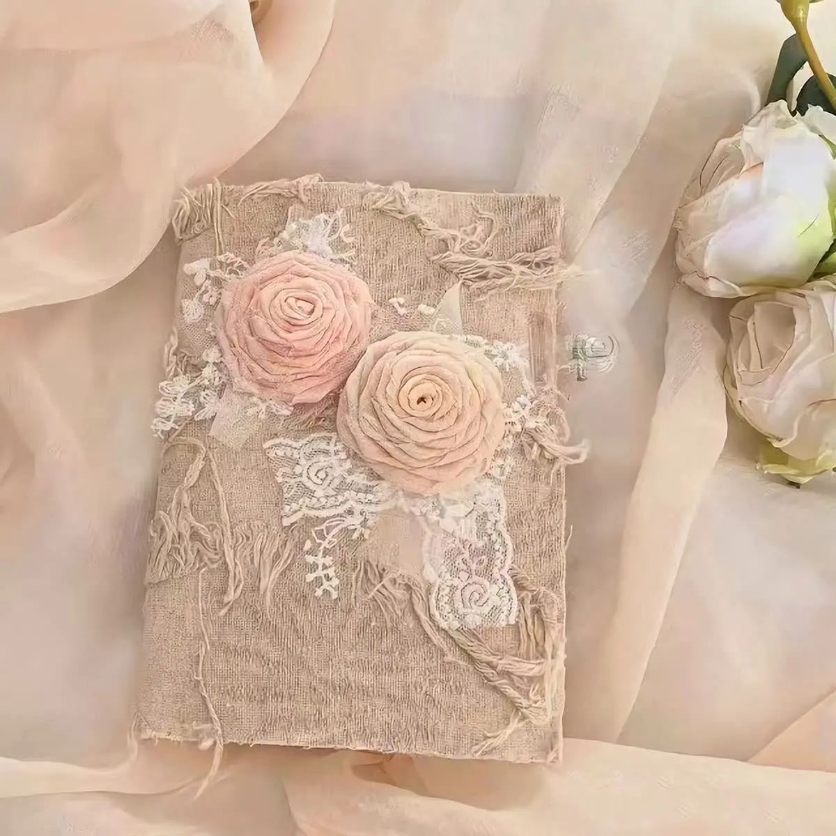 DIY Edged Chiffon Silk-Like Ribbons 4cmx5m Wedding Invitation Christmas Decoration