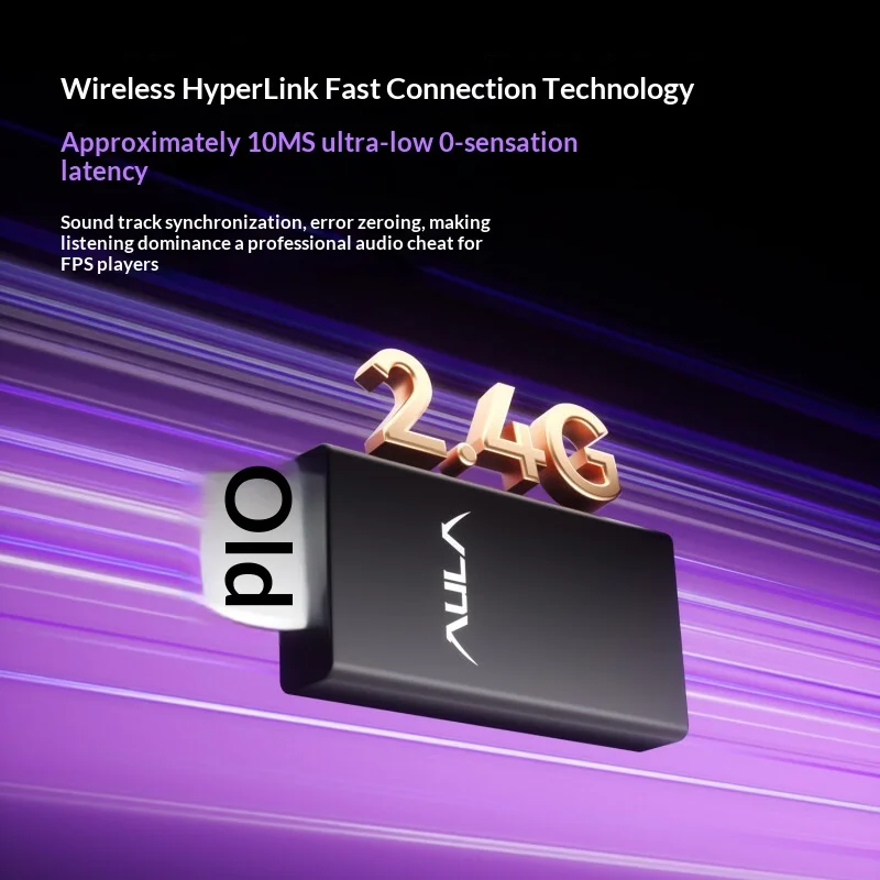 سماعات أذن Aula Wolf Spider G7pro مثبتة على الرأس...