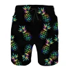 Full Print Pineapple Graphic Beach Shorts For Men Quick Dry Casual Plus Size Short Pants Men's Swim Trunks Ropa De Hombre 6