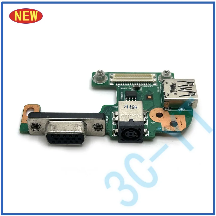 1-5PCS For Dell Inspiron N5110 V3550 Laptop Notebook DC Power Board VGA USB Board Small 10808-1