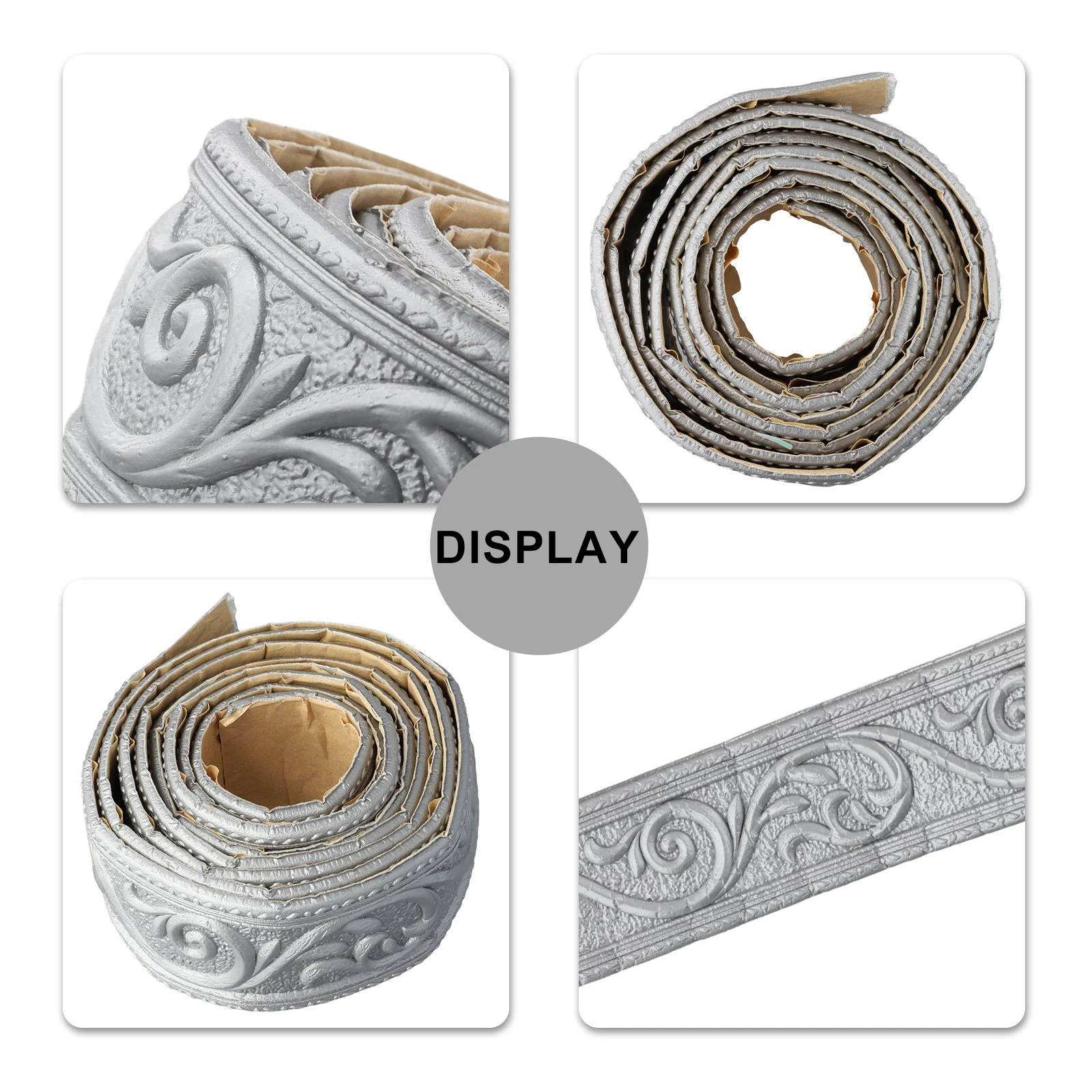 3D Wall Trim Line Skirting Border Image 11