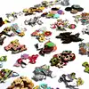 40-50Pcs Mixed Style Wood buttons Apparel Buttons For Crafts Clothes Scrapbooking Decorative Handicraft DIY Accessories L-3 5