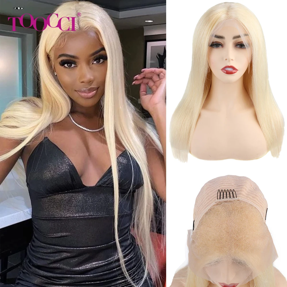

13x4 Lace Front Human Hair Wigs for Women 26 28Inch Blond 613 Bone Straight Wig HD Lace Closure Wig Natural Hairline Human