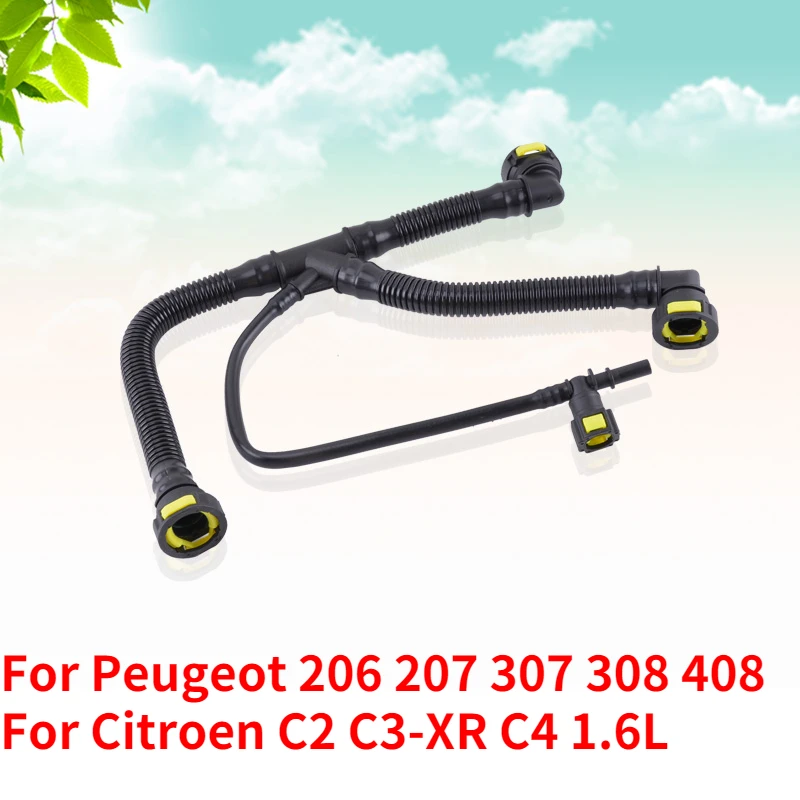 Tuyau, ventilation de carter-moteur Citroen C2 C3 C4, Peugeot 206