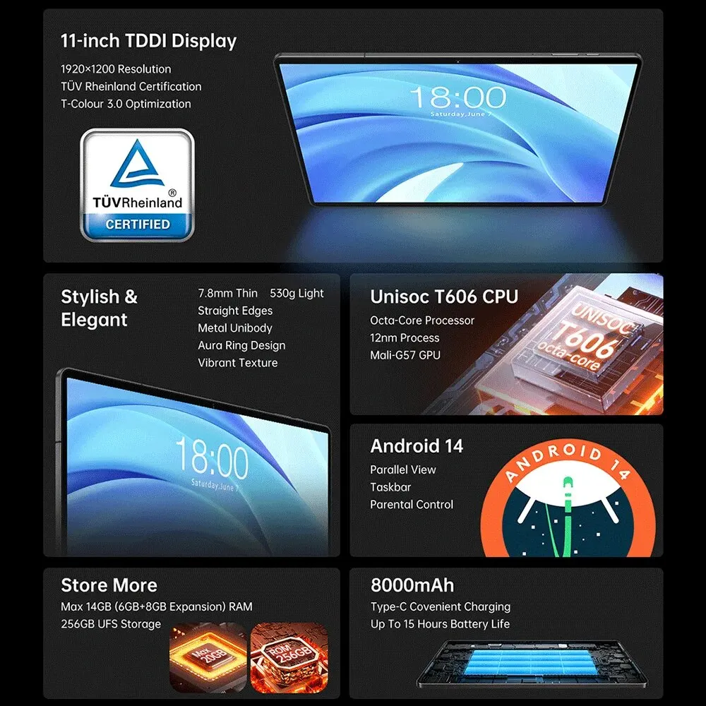 Teclast-T50HD-11-Inch-Tablet- 