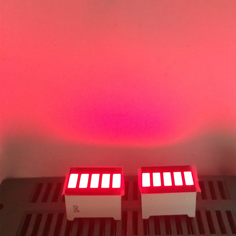 5pcs LED Display 5 8 10 12 Segment Bar Graph Red Green Blue White Yellow Numbers Signs Cube Bars Graphics Bar-Graph Module DIY led digital tube display led video display panel
