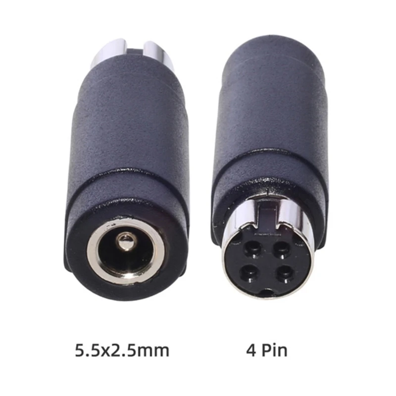 XD99 5.5x2.5mm Plug to 4 Pin Jack Power Adapter 19.5V 5525 Female