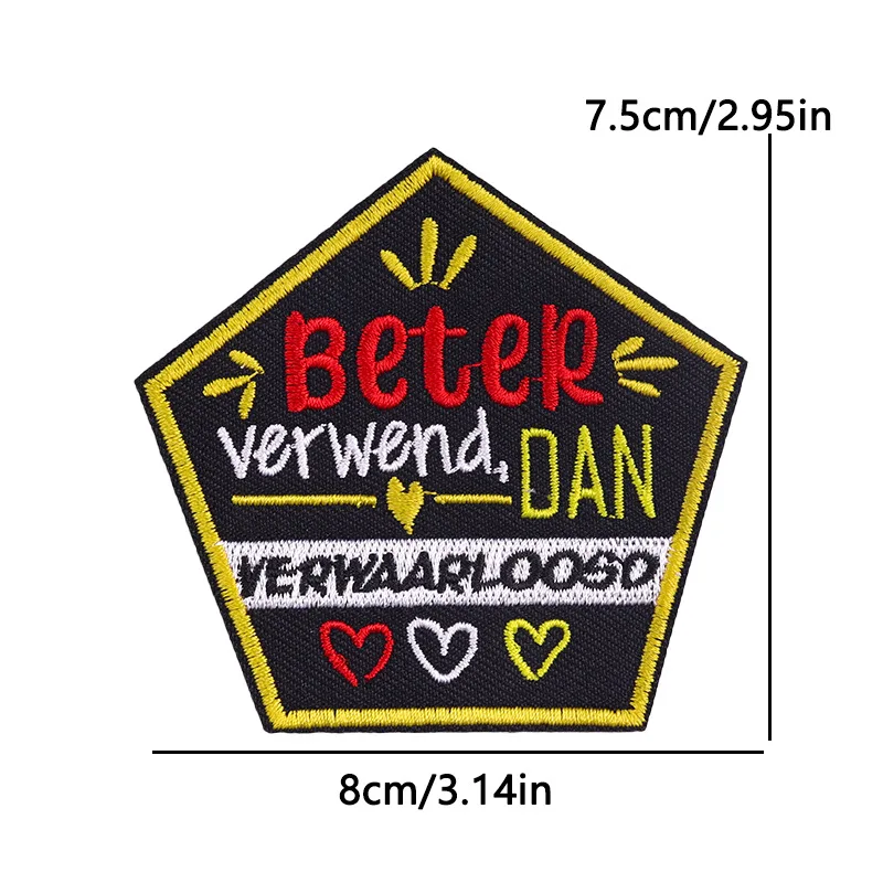 2025 Neue Designs Niederlande Oeteldonk Karneval Eisen auf Patches für Kleidung Oeteldonk Emblem Frosch Stickerei Patch Festival Abzeichen – Detail 11