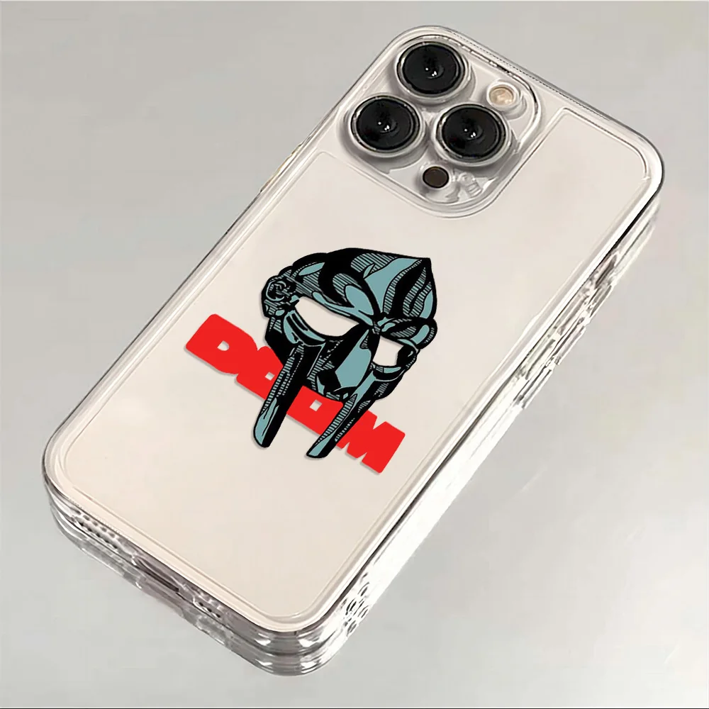 Stylish MF DOOM Transparent TPU Phone Case