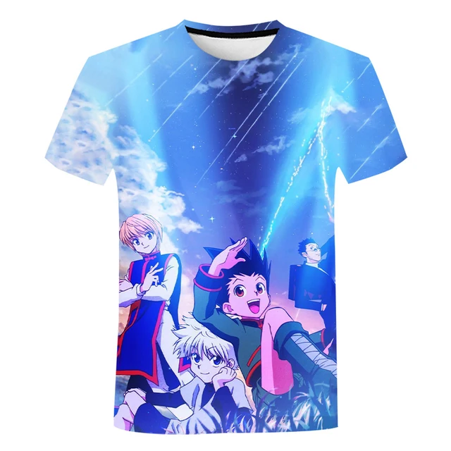 Blusa Jaqueta 3D Full Personagens Exame Anime Hunter X Hunter Top