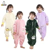 MICHLEY Cute Flannel Children Baby Sleeping Bag Sack Sleepsack Winter Warm Pajamas Sleepwear Pajamas For Girls Boys Kids 1-6T 1