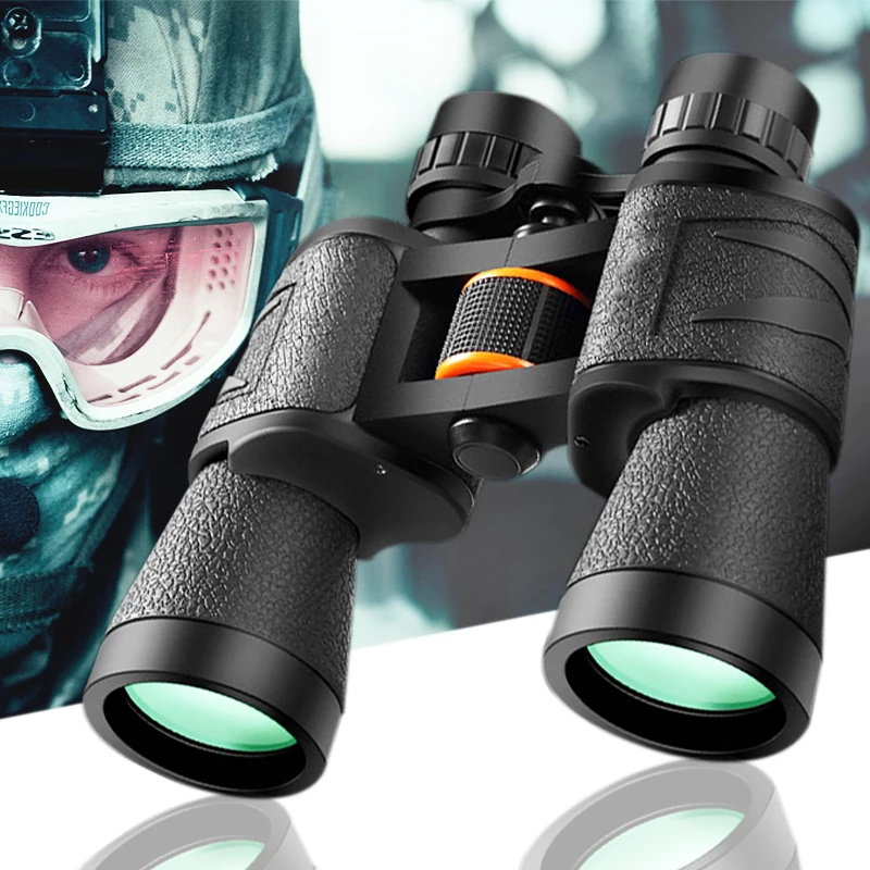 

20X50 Long Range Binoculars Professional Powerful Telescope Military Monocular Low Light Vision for hunt Camping Equipment