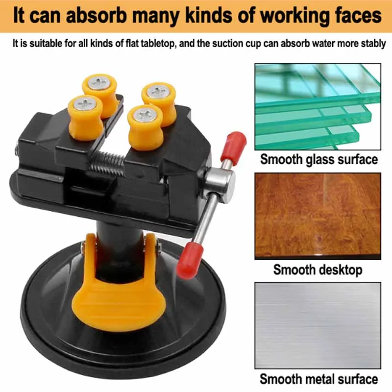 

Регулируемый небольшой настольный мини-тиски с фиксированным электрическим столом вращающийся на 360 градусов шлифовальный станок вращающ...