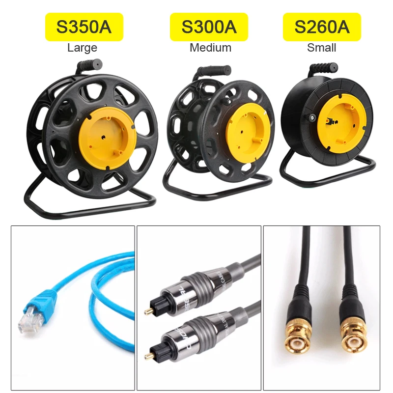 Mobile Cable Reel Optical Fiber Empty Disk Various Types of Wire and Cable  Reels Signal line Reel Fiber Optic Cable Tray