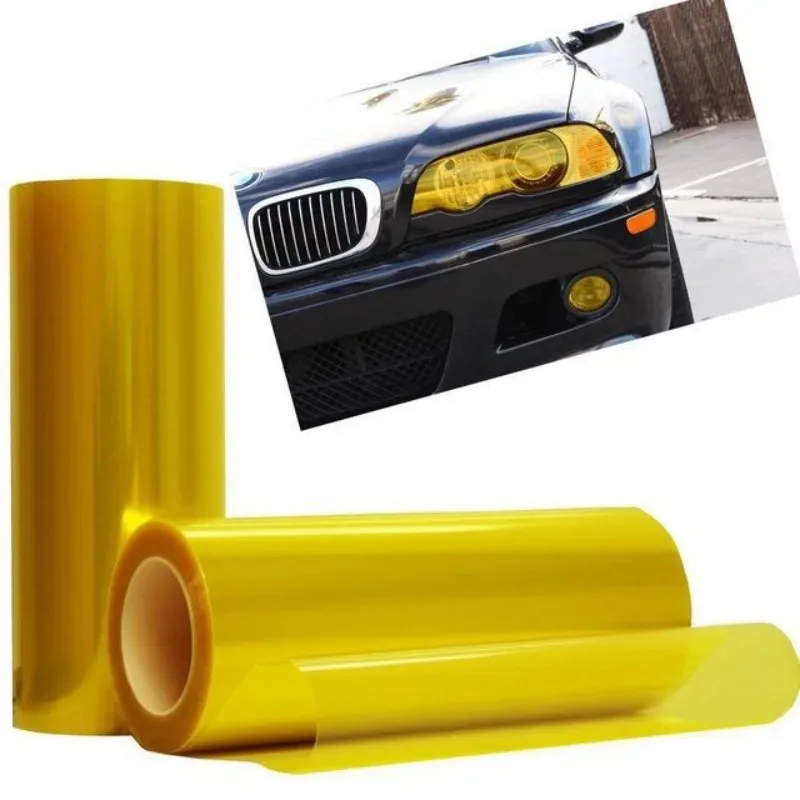 Di alta Qualità 30x60 cm Faro Dell'automobile Pellicola Del Vinile Auto Adesivo Auto Fumo Fendinebbia Faro Fanale Posteriore Colorato Wrap pellicole - Image 2