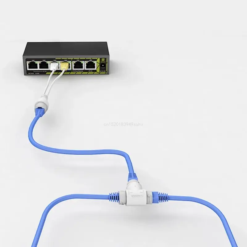 2 in 1 보안 카메라 설치 Poe 분배기 IEEE802.3AT 전송 표준