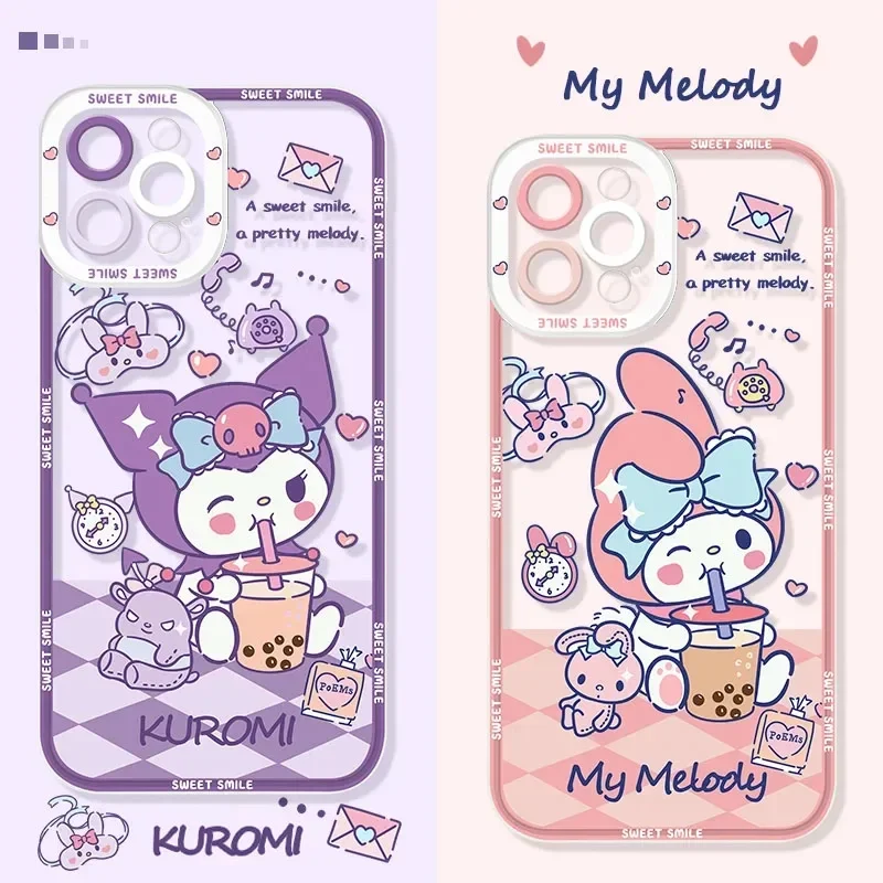 【iPhone16ProMax】 My Melody & Kuromi Case Kuromi & My Melody Phone Case | eBay