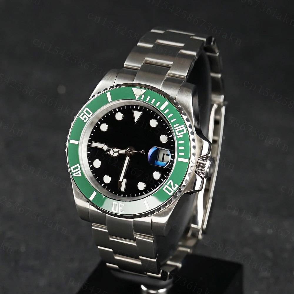 2022 Fashion New 40mm Men's Leisure Sports Sapphire Mirror Stainless Steel Material Waterproof Automatic Mechanical Watch