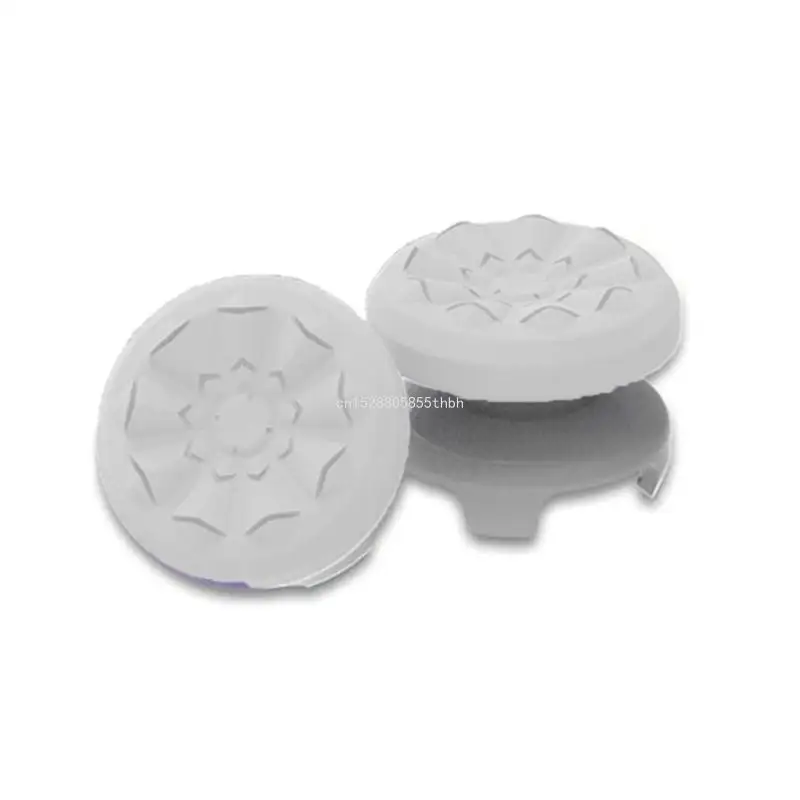 Deux hélices de drone en silicone superposées, design robuste pour des vols sécurisés.