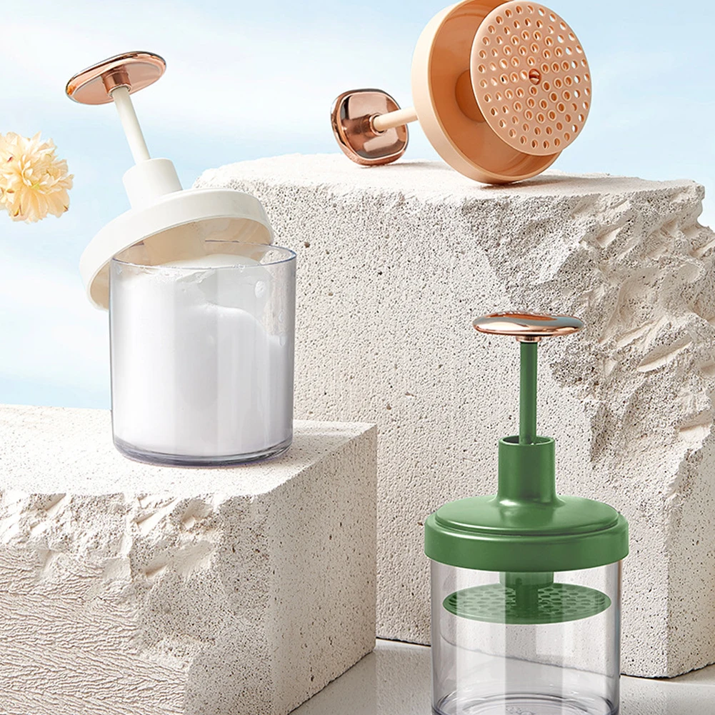 Facial Cleanser Foamer Cup Portable Face Cleanser Foam Maker Cup For Foaming Face Wash Press to Lather