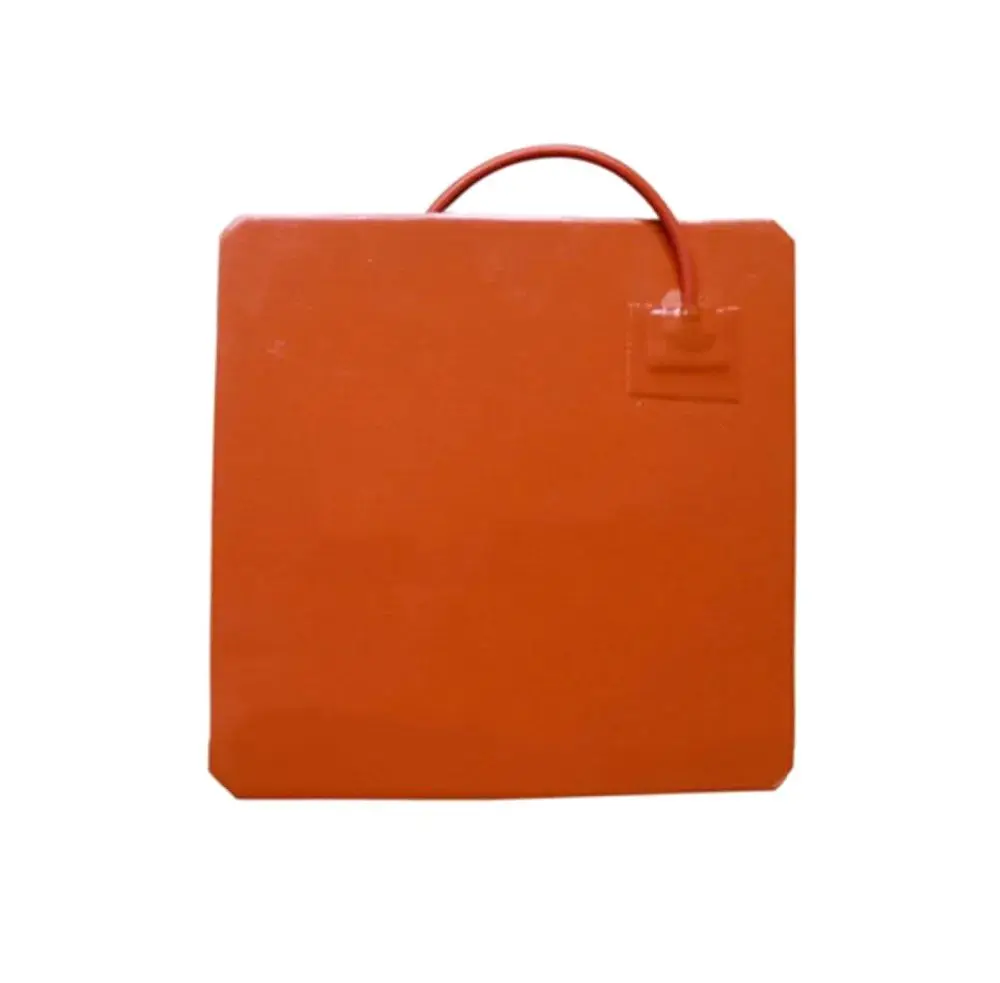 

200*200 мм 12 В 200 Вт силиконовый резервуар для моторного масла нагреватель Универсальный топливный бак резервуар для воды резиновый нагревательный коврик согревающие аксессуары