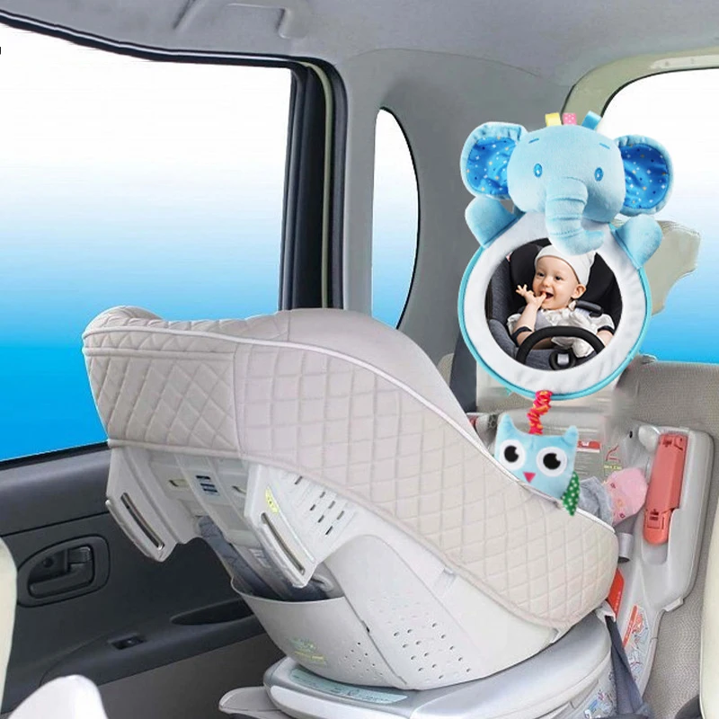 Cute Baby Rear Facing Mirrors Adjustable Safety Car Baby Mirror Back