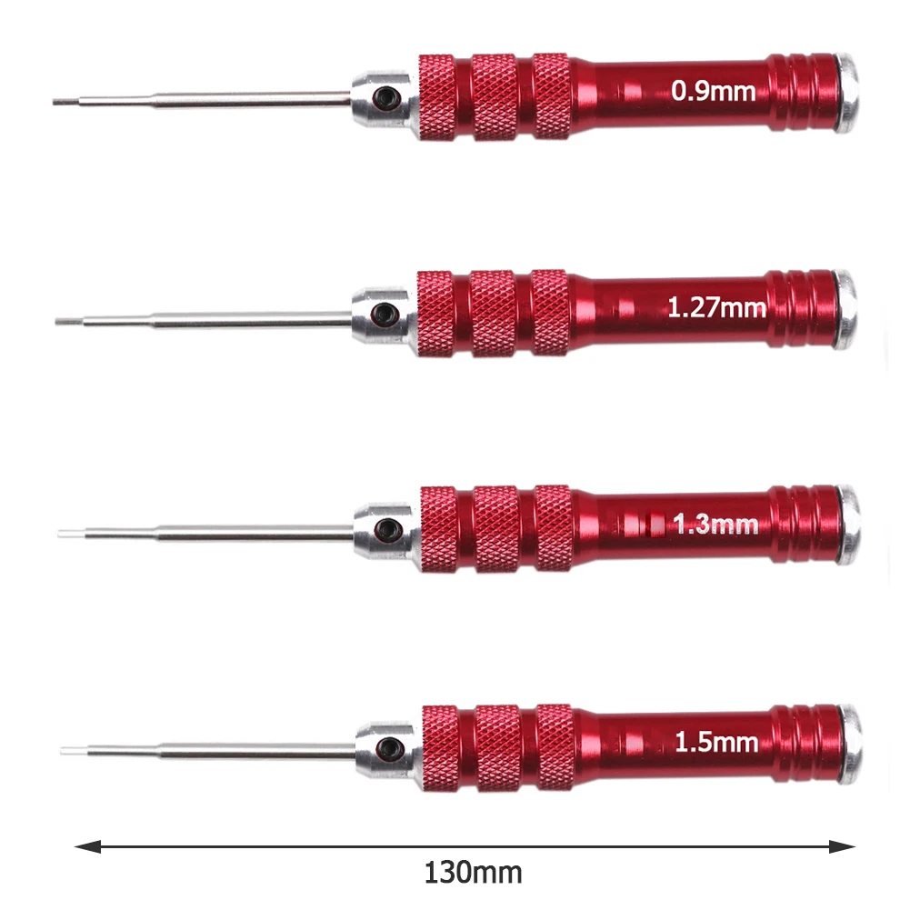 Jeu de tournevis hexagonaux HSS 0.9-1.5mm pour RC modèle réduit
