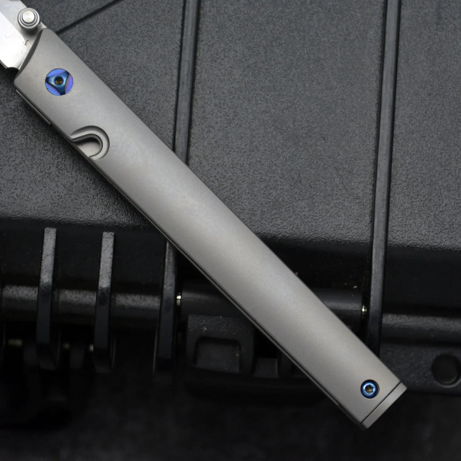 New 7096 CEO Folding Knife D2 Blade Titanium Alloy Handle EDC Outdoor Tactical Hunting Combat Military Gentleman's Knife 5