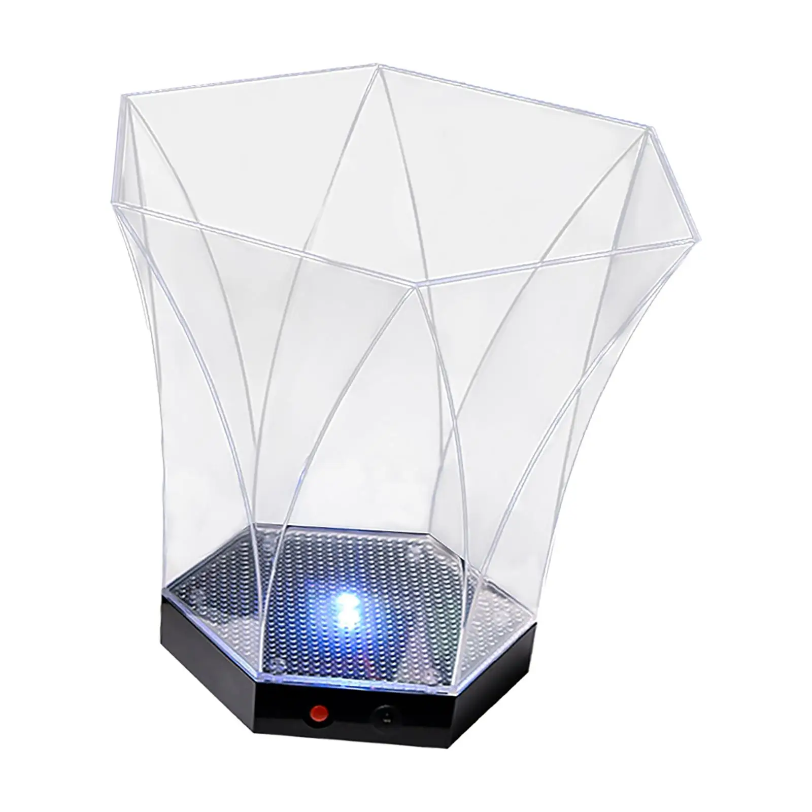 Clear LED Ice Bucket Bar 5L Bottle Beverage Holder Large Capacity Home