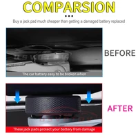4pcs Lifting Jack Pads for Tesla Model 3 Y S X Highland 2024 2023 2022 Accessories Rubber Pucks Chassis Lift Stands Adapter Case 4