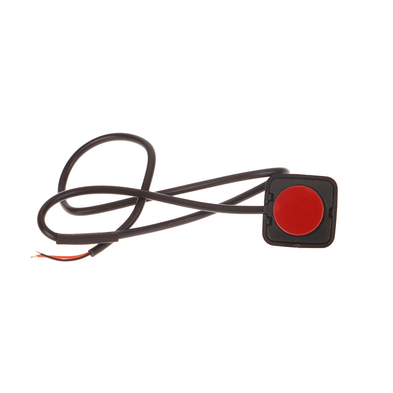 ?? 1Pc 순간 푸시 버튼 온 오프 스위치 검정색 플라스틱 12V 24V 자동차 알람 버튼 DIY 손전등 표면 장착 미니 버튼 스위치