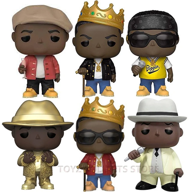  Funko Pop! Rocks: Biggie - Notorious B.I.G, Multicolor (45430)  : Funko: Toys & Games