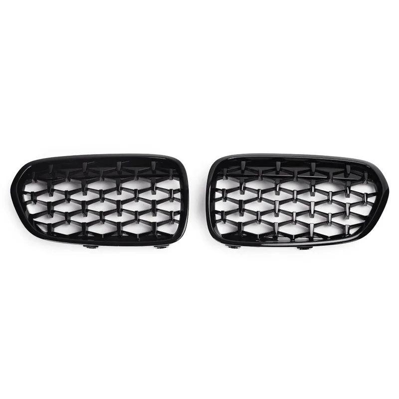 

Car Black Diamond Front Kidney Grille Replacement For-BMW F52 118I 120I