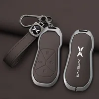 Zinc Alloy Car Key Case Cover For Xiaopeng xpeng p7 p7i p5 g3 g3i g9 g6 22-23 Key Housing Package Car Accessories 6